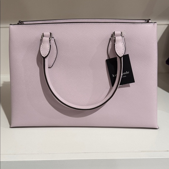 Kate Spade Rae Medium Satchel in Lilac Moon with Silvertone Hardware - Picture 2 of 8